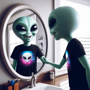 Alien T-shirt designs to show your out of this world-personality-and-individuality